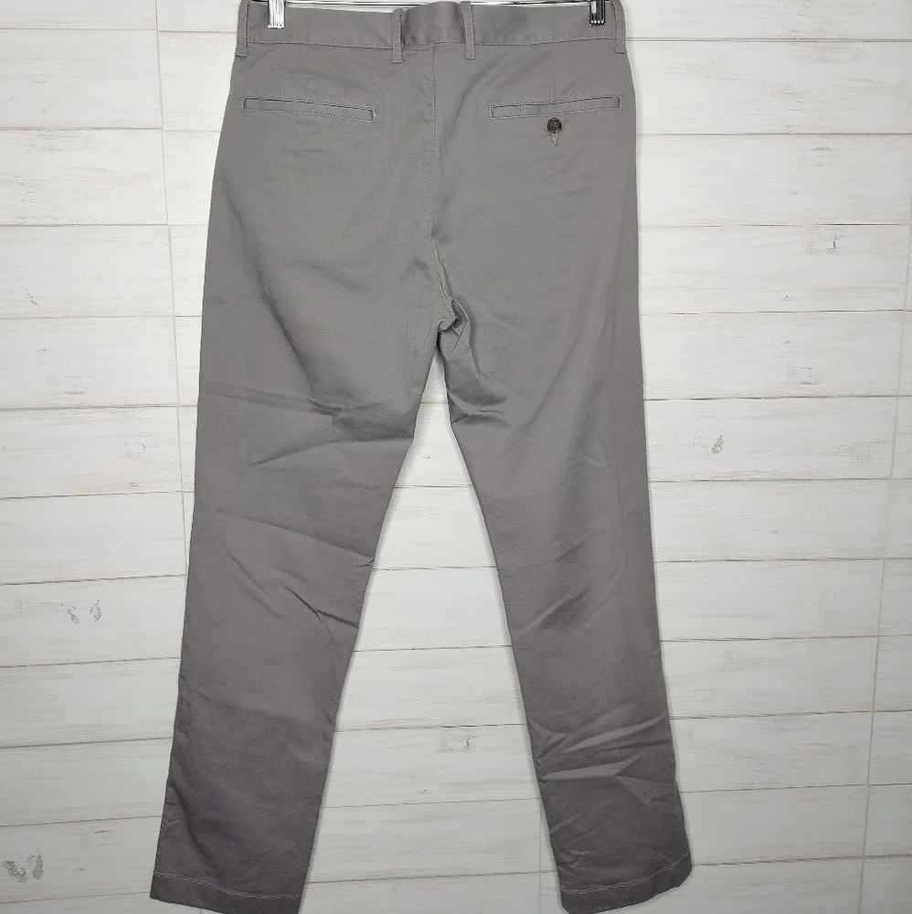 J. Crew Straight-fit flex khaki pant